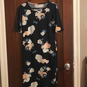 LuLaRoe Julia dress, size S